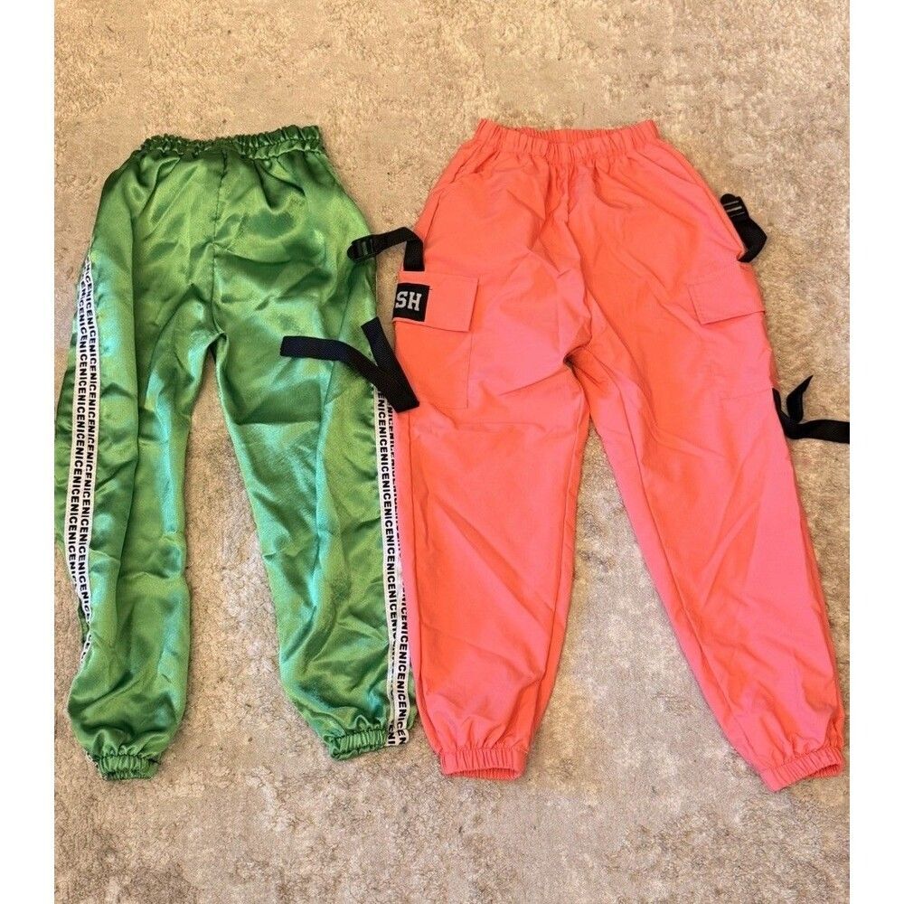 Girls pants, Hip Hop Modern Jazz Team Costume Dance Halloween Sz Small c10